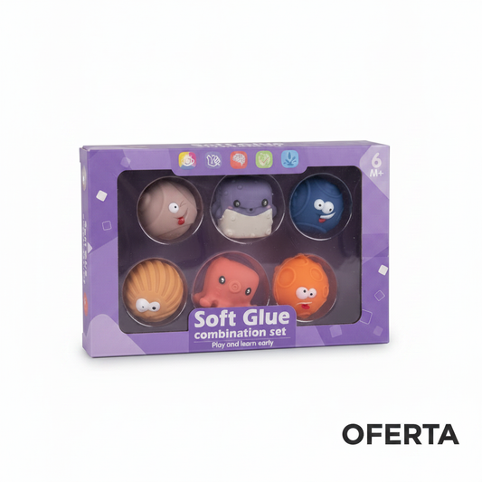Juego de Pelotas Soft Glue