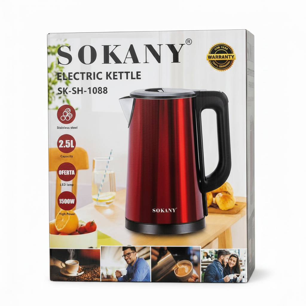 JARRA ELECTRICA 2.5 LTS SOKANY SH-1088