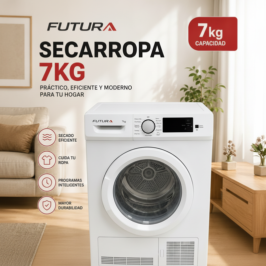 SECARROPAS FUTURA FRONTAL 7 KG FUT-SC70D
