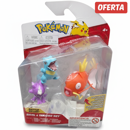 Pack 3 Muñecos Pokémon