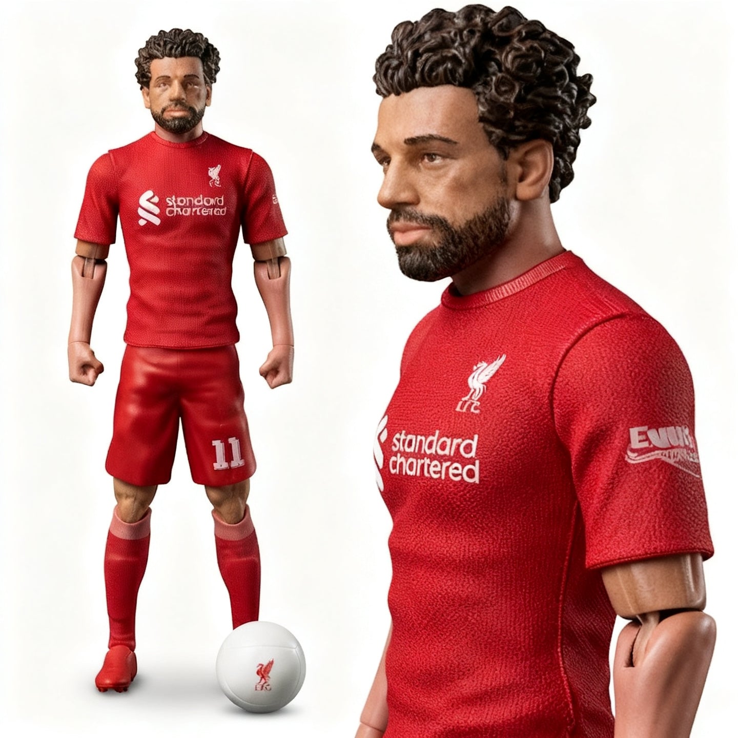 Muñeco Jugador de Fútbol Salah 20 cm