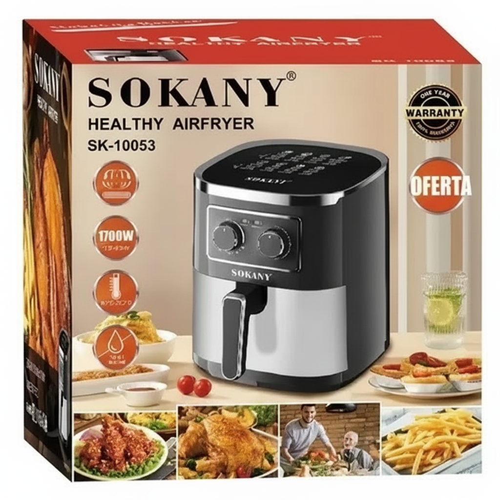 Freidora sin aceite Sokany SK-10053