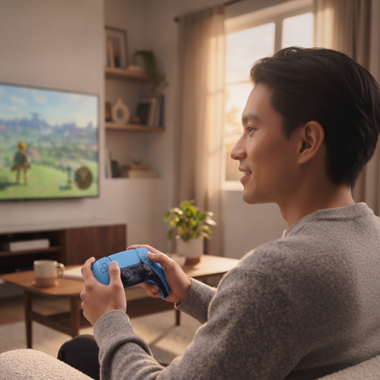 Joystick PS5 Inalámbrico Blue