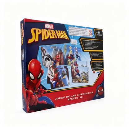 Juego Caja Las Diferencias Spiderman