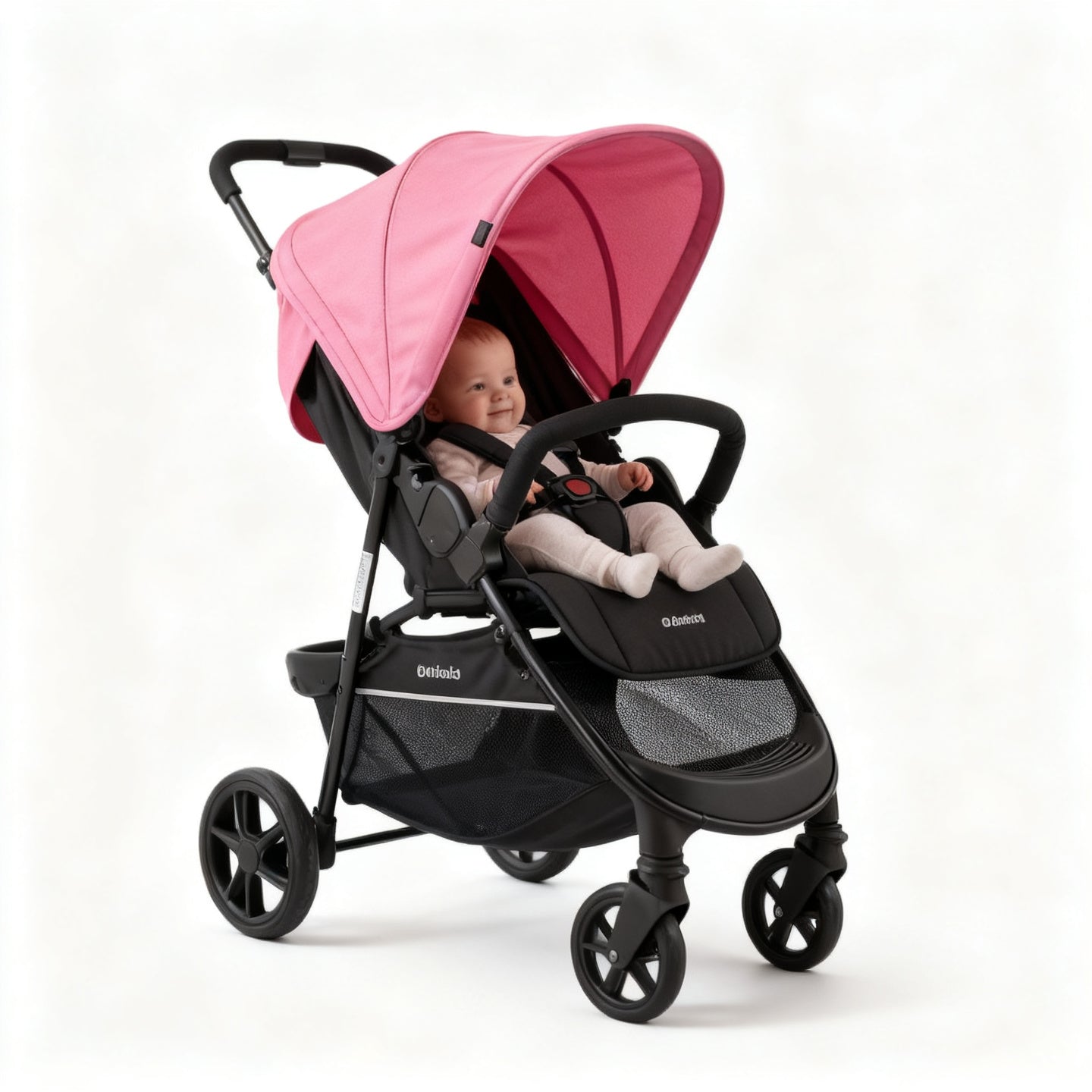 Coche de Bebé Bebesit Elora Rosado