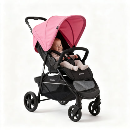 Coche de Bebé Bebesit Elora Rosado