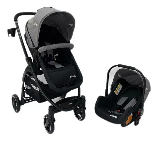 COCHE BEBE BEBESIT PARAGUAS FUN 310 GRIS