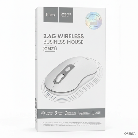 Mouse Inalámbrico Hoco GM21 Blanco