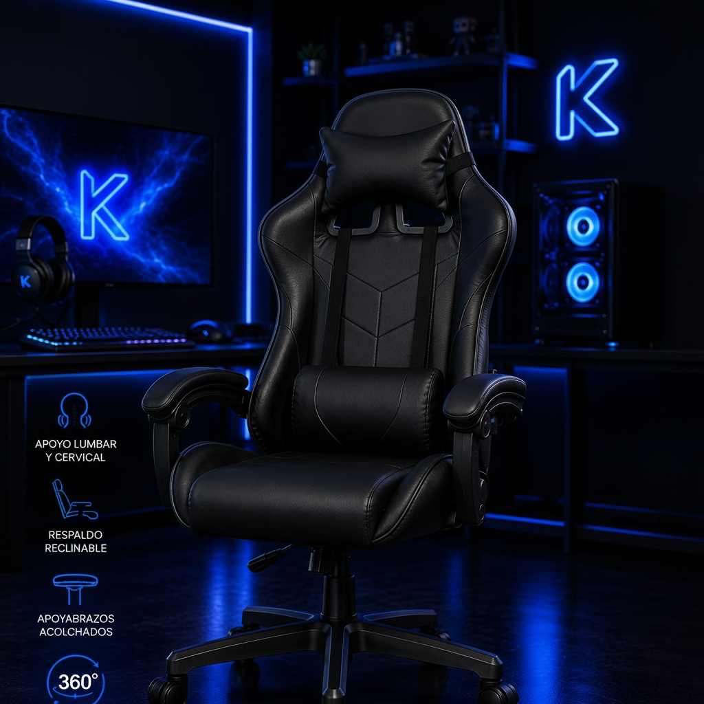 Silla Gamer Ergonómica