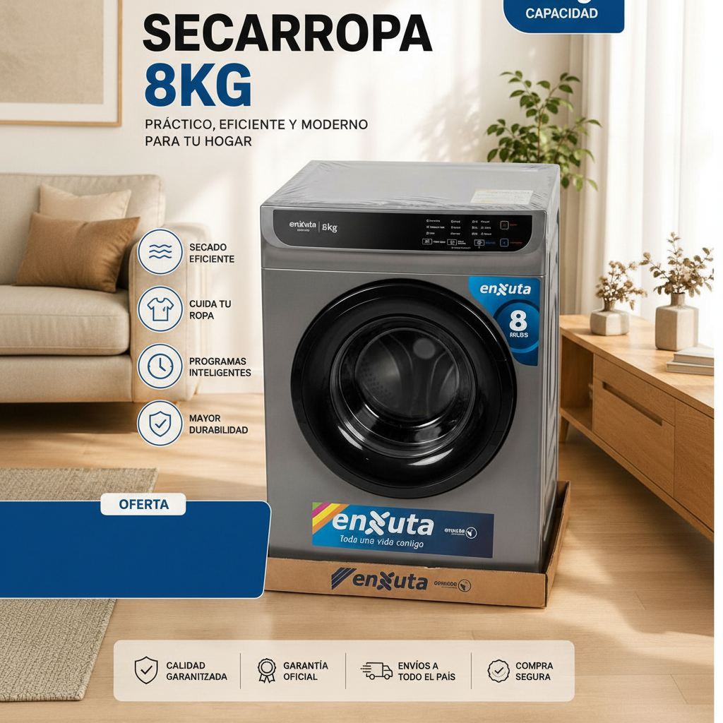 SECARROPAS ENXUTA FRONTAL SENX080S