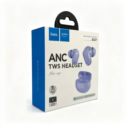AURICULAR C/BLUETOOTH HOCO EQ17 AZUL