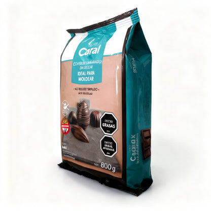 CHOCOLATE SIN AZUCAR CARAT 800 GRS