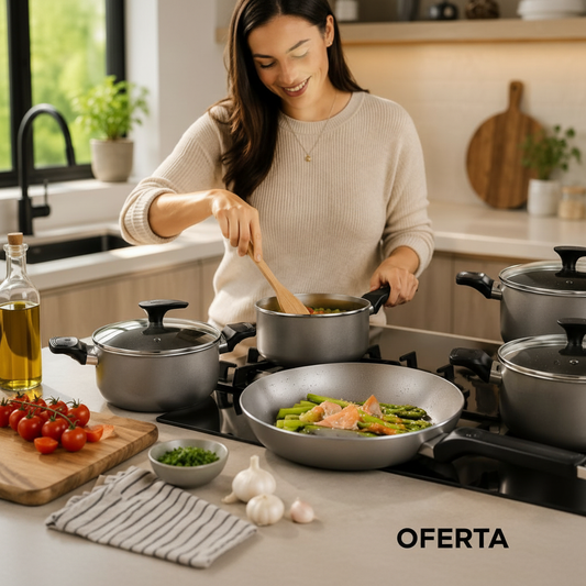 Juego Batería Cocina Tramontina 4 Pzs