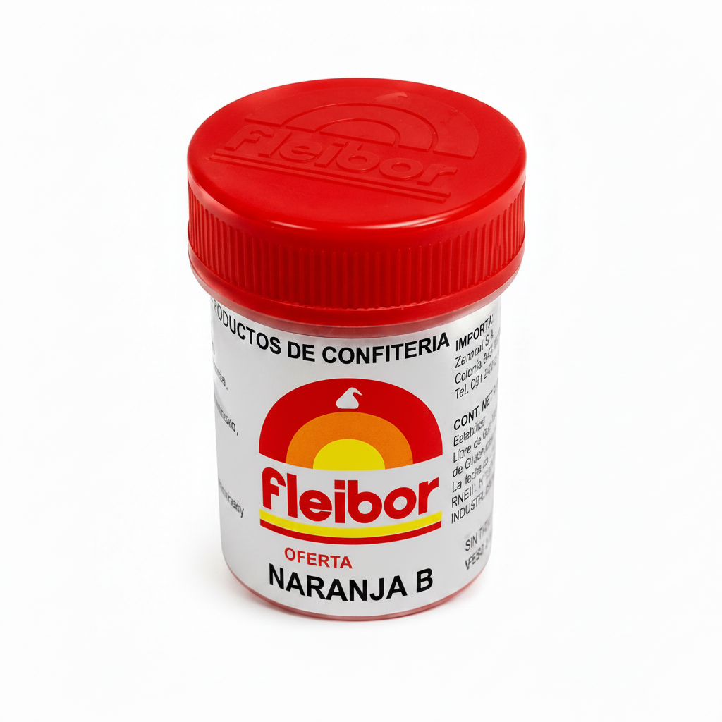 Colorante Pasta Fleibor Naranja