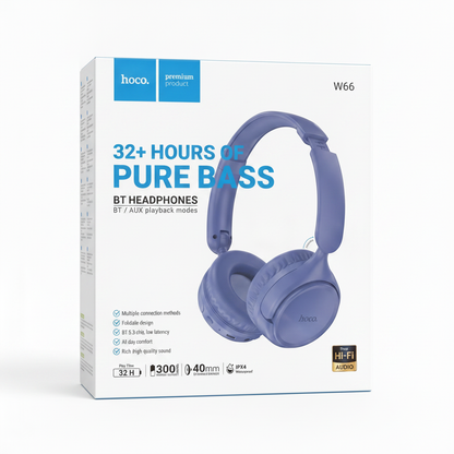 Auricular Inalámbrico Hoco W66 Azul