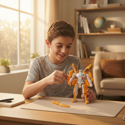 MUÑECO TRANSFORMER EN BLISTER 312336