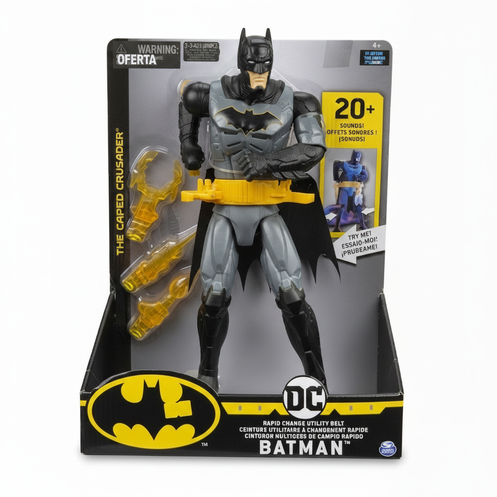 Muñeco Batman c/cinturón