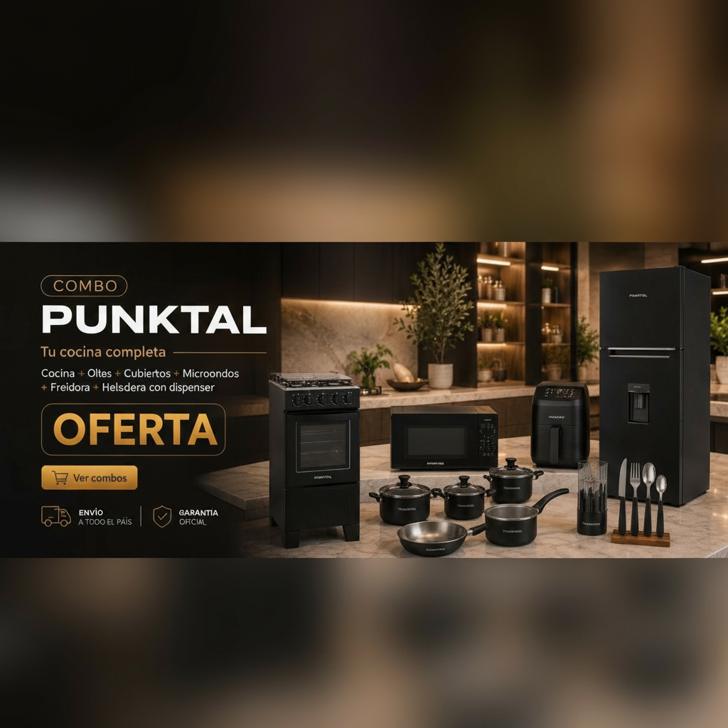 COMBO 6 - COCINA BLACK PLUS