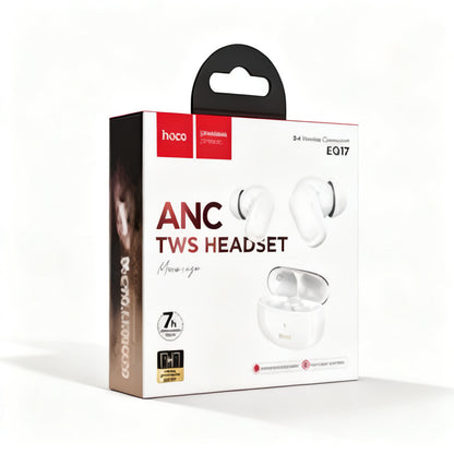 AURICULAR C/BLUETOOTH HOCO EQ17 BLANCO