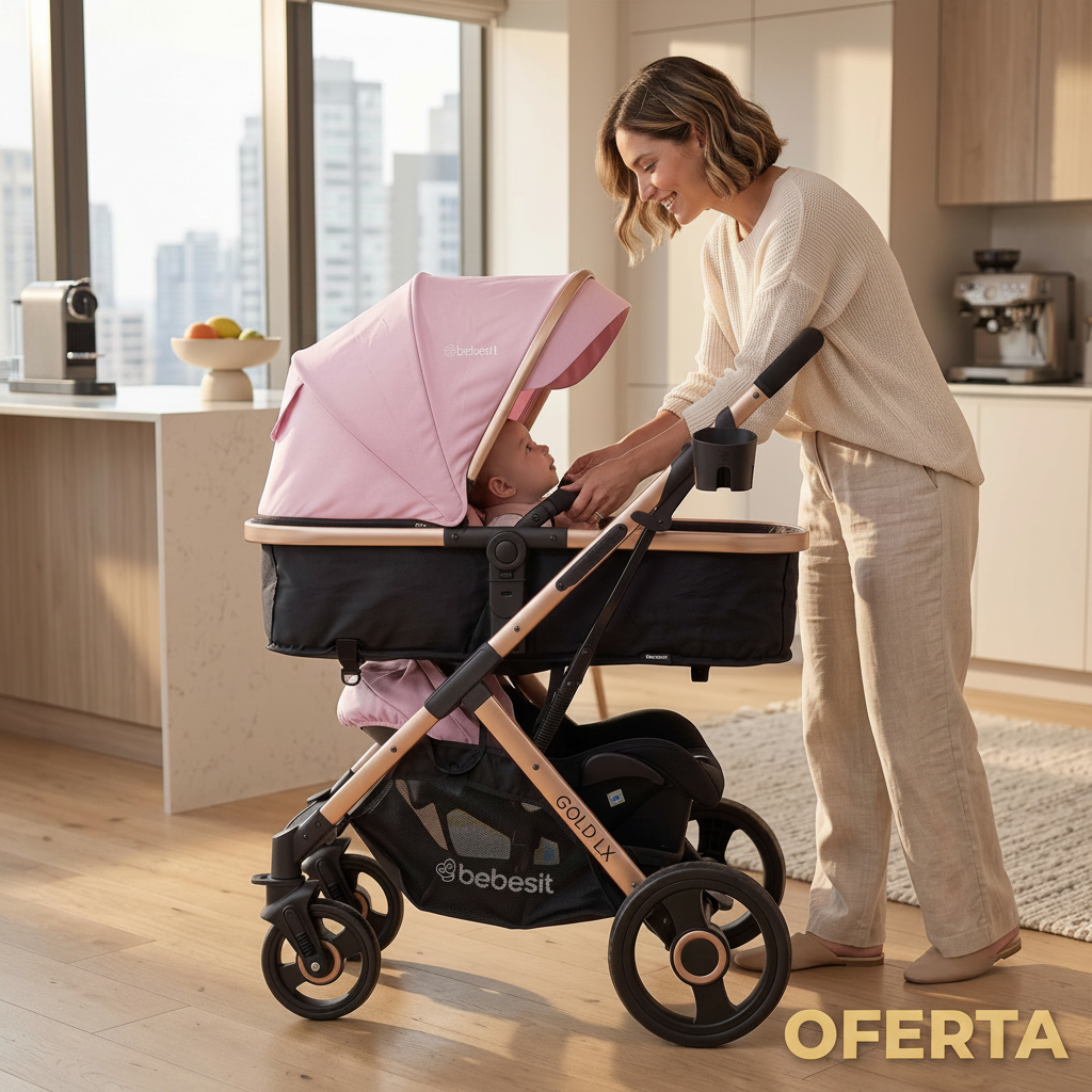 Coche de Bebé Bebesit Vox Gold 5065RS