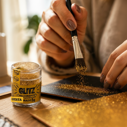 Brillo para Decoración FAB! Dorado 5gr