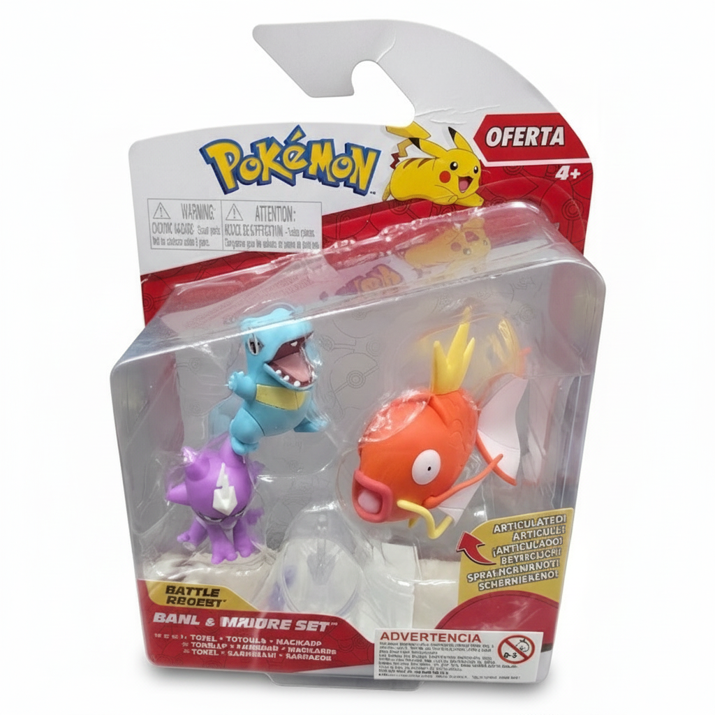Pack 3 Muñecos Pokémon