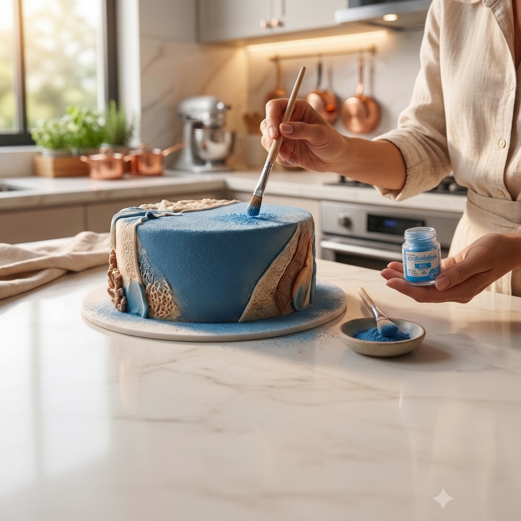 Colorante Reposteria Esfumado Azul
