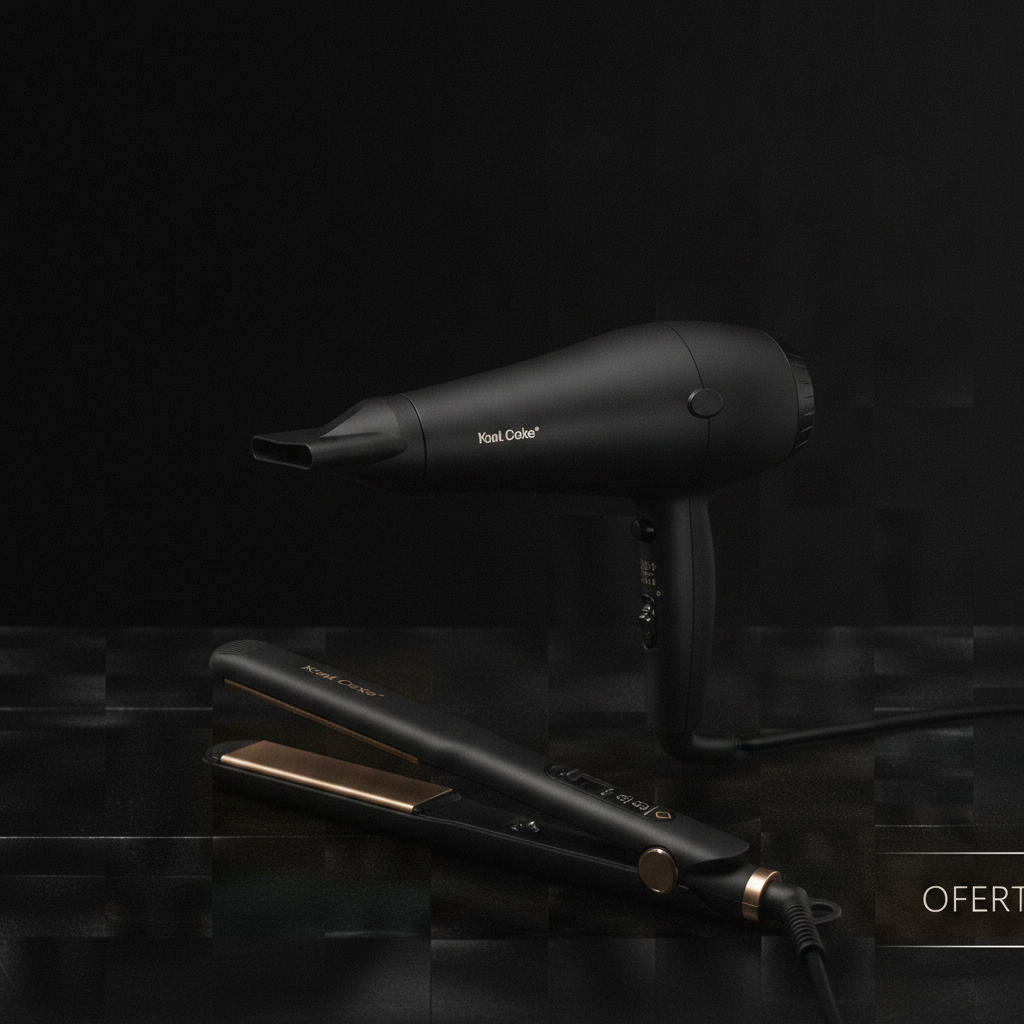 Combo Gama Plancha y Secador Gold