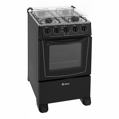 Cocina Thompson Negra CTH1000