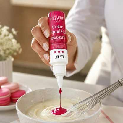 Colorante Gel Rosa Chicle 25g