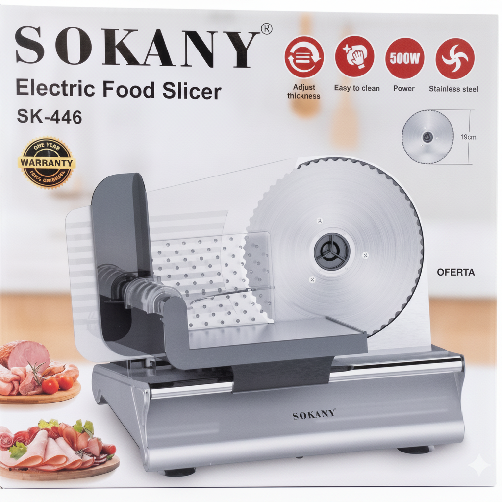 CORTA FIAMBRE SOKANY SK-446