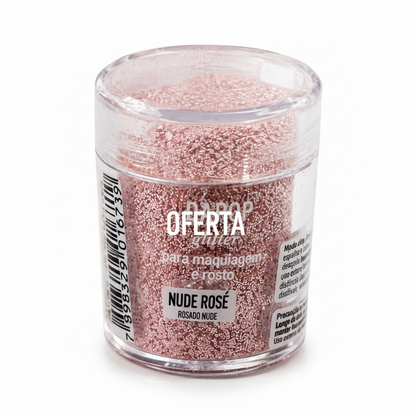 Glitter Glow Rosado Nude 5gr