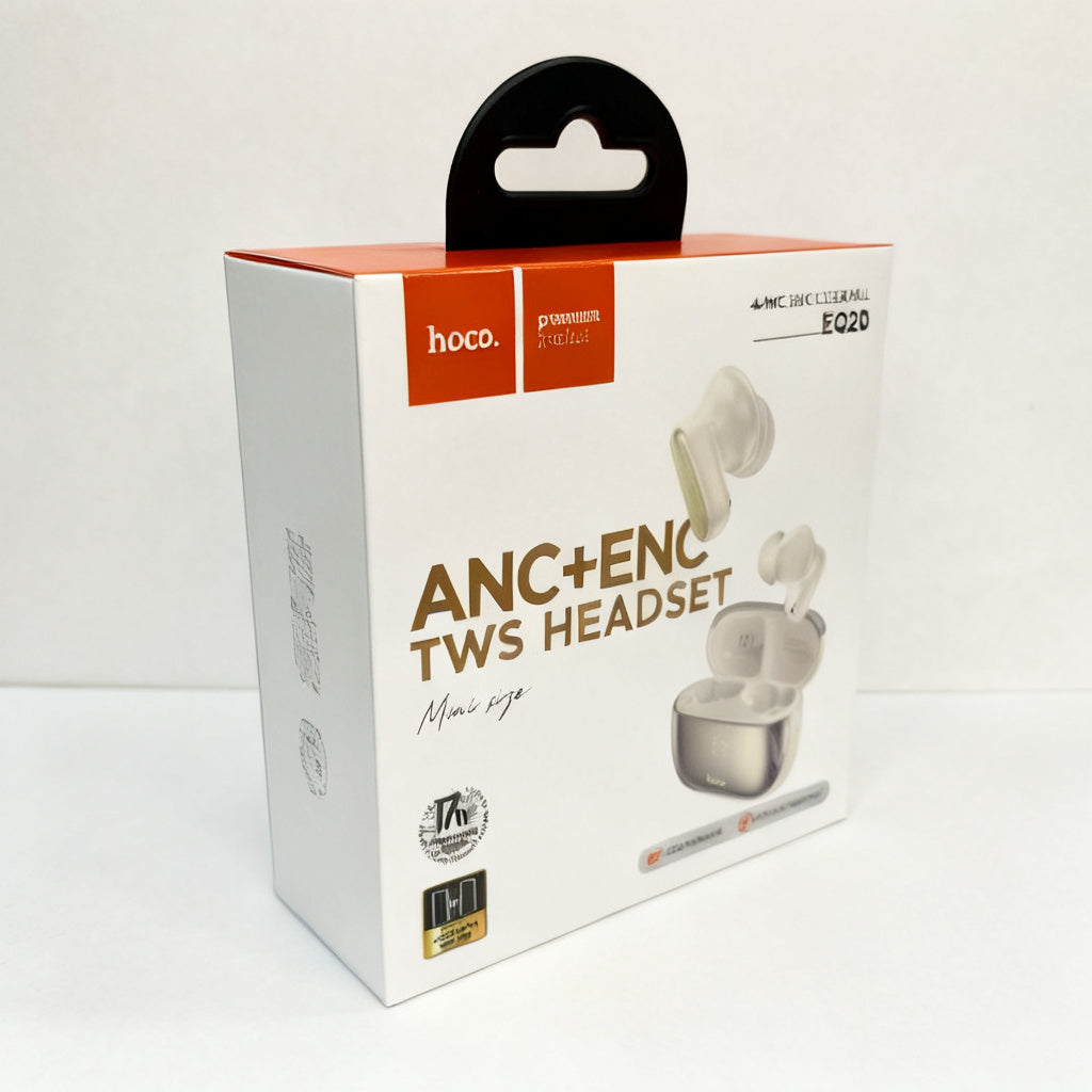 AURICULAR INALAMBRICO HOCO EQ20 BLANCO