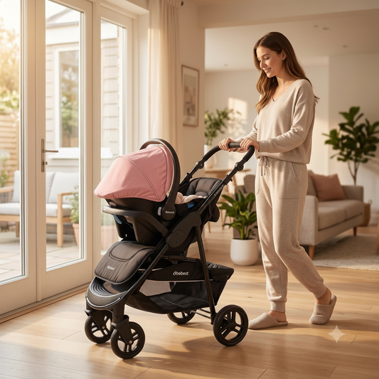Coche Bebésit Sienna TS 5282 Rosa