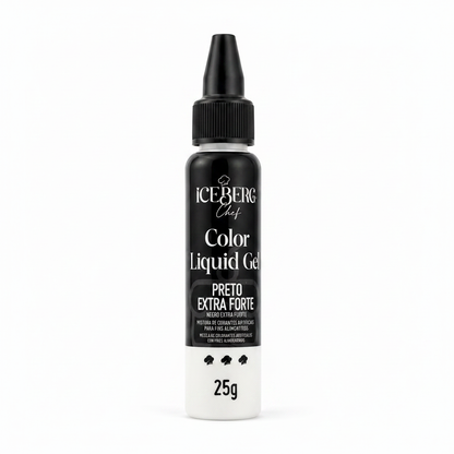 Colorante en Gel Negro 25gr