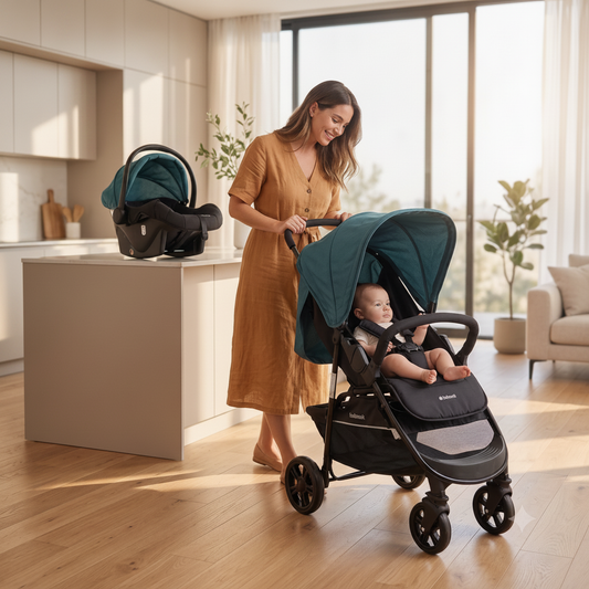 Coche Bebesit Elora TS 1119 Verde