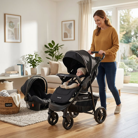 Coche Bebé Bebesit Sienna TS 5282 Negro