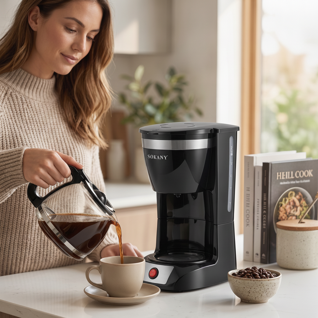 CAFETERA SOKANY CM-108S