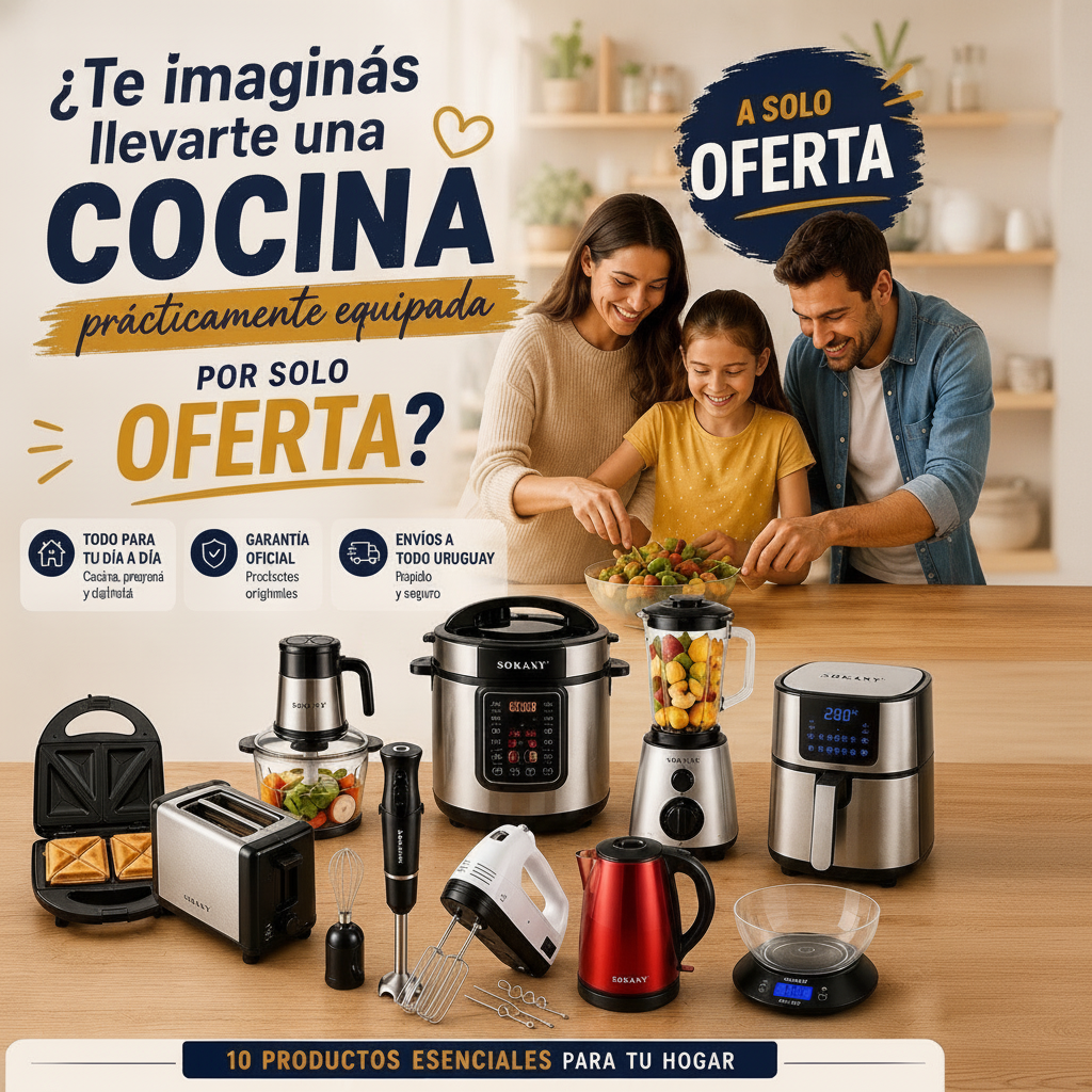 Combo Cocina Todo en Uno Sokany
