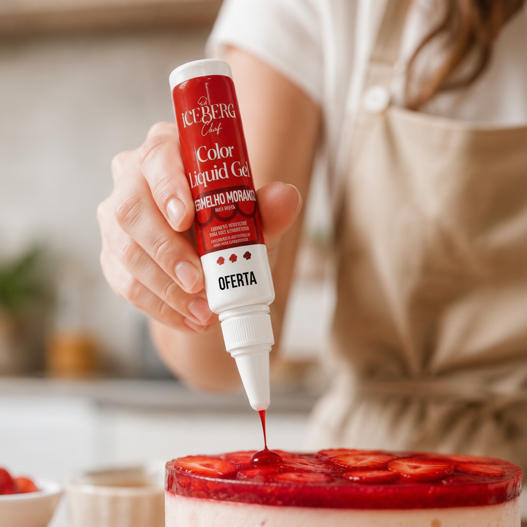Colorante en Gel Rojo Frutilla 25g