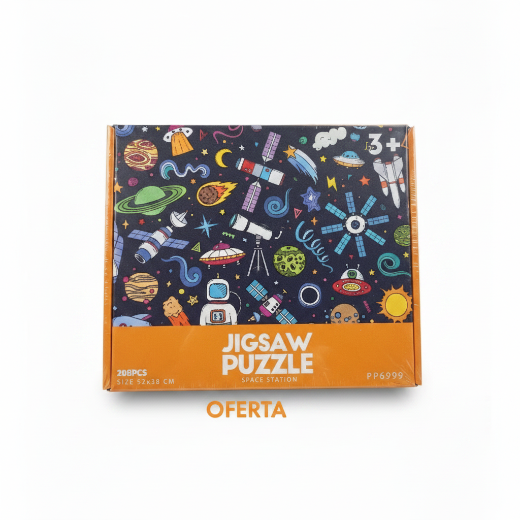 Puzzle Infantil Espacio 208 Piezas