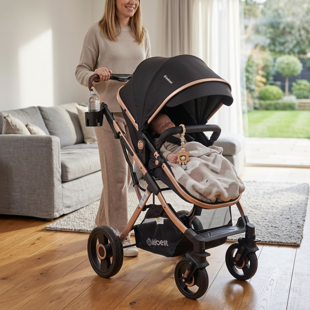 Coche de Bebé Bebesit Vox Gold 6062NE