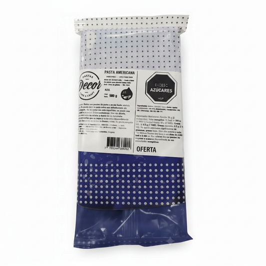 Pasta Americana Decor Azul 500g