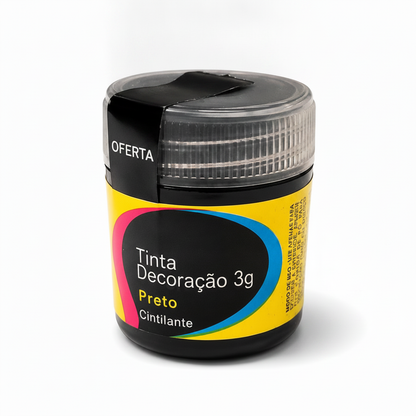 Brillo para Decoración Fab! Negro 5g