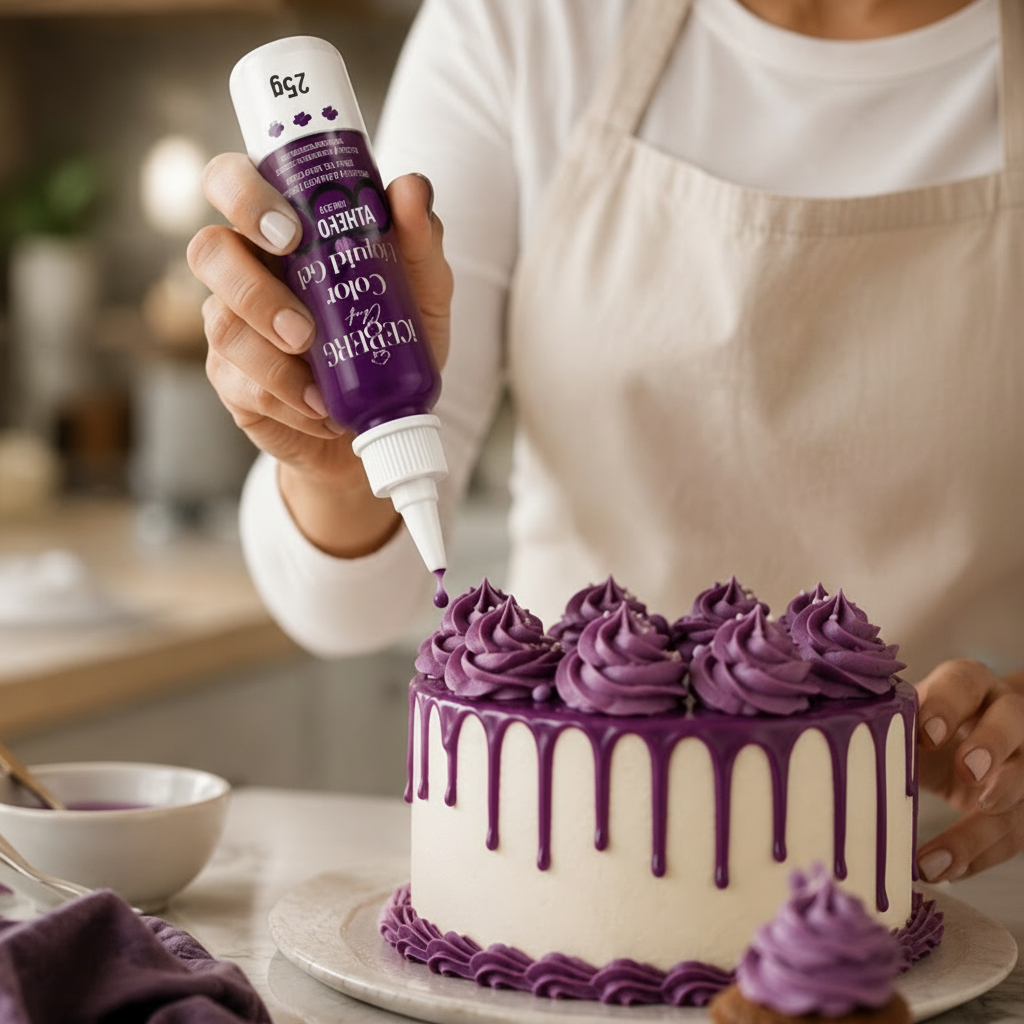 Colorante Gel Púrpura 25g