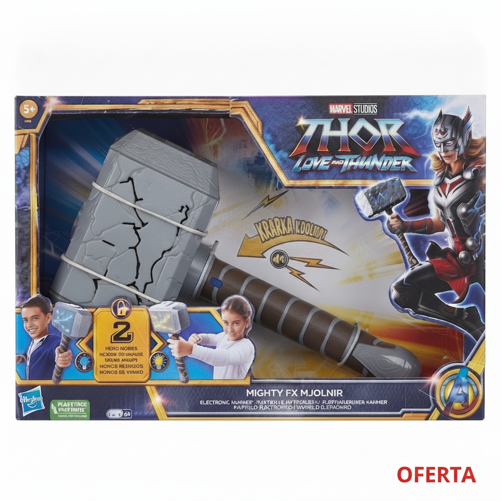 Martillo Thor Electrónico Marvel