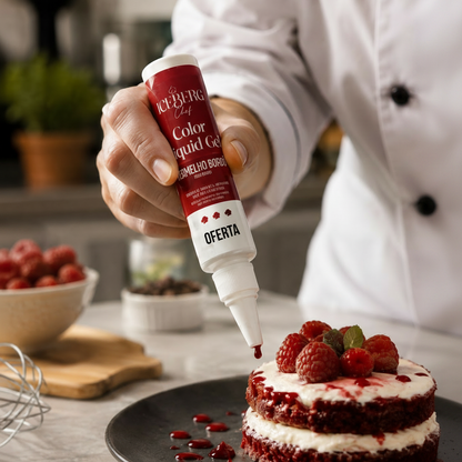Colorante Gel Rojo Bordo 25g