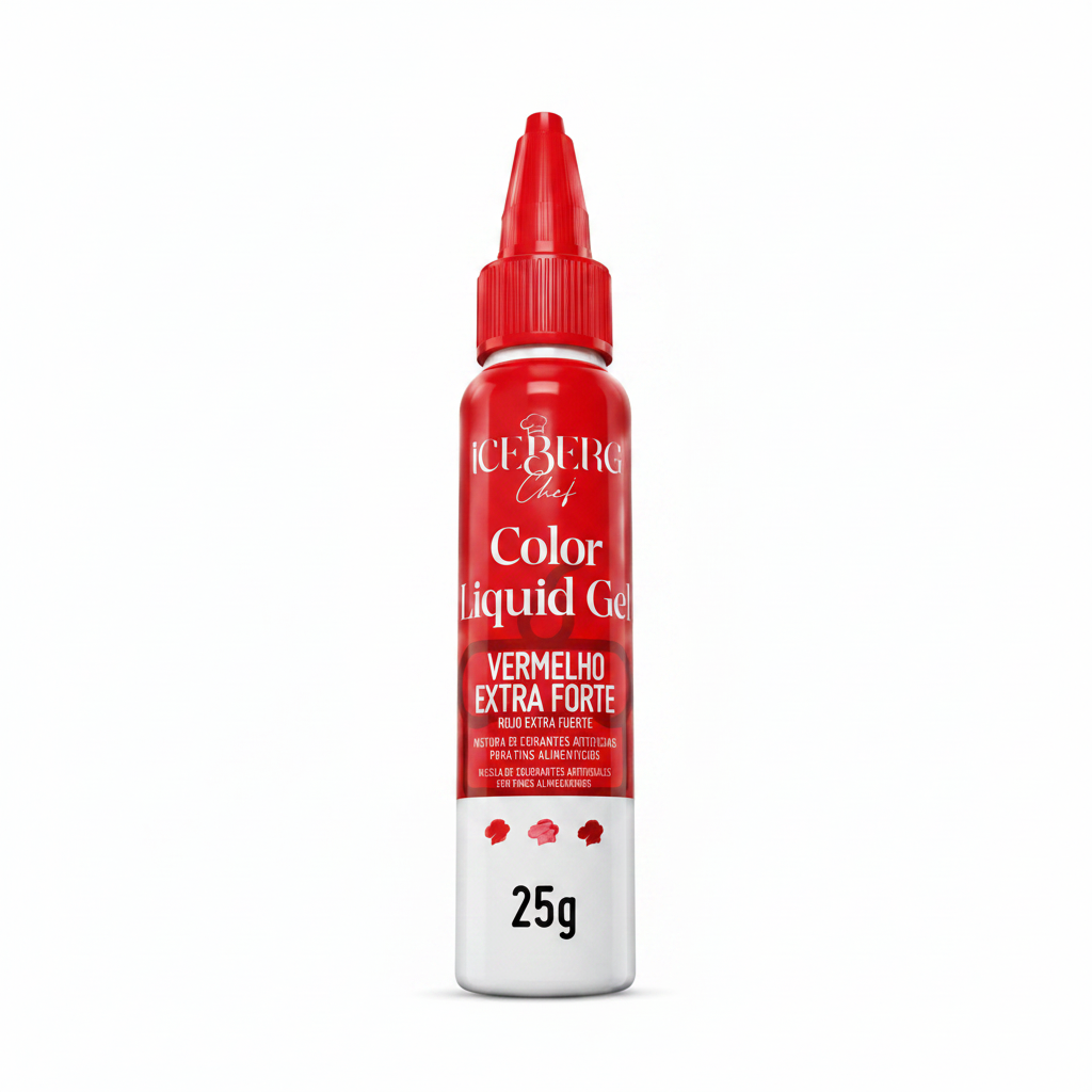 Colorante en Gel Rojo Frutilla 25g