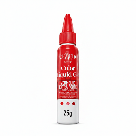 Colorante en Gel Rojo Frutilla 25g