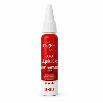 Colorante en Gel Rojo Frutilla 25g